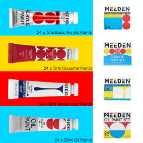 MEEDEN Deluxe All-in-one Art Painting Set, 147 Pieces