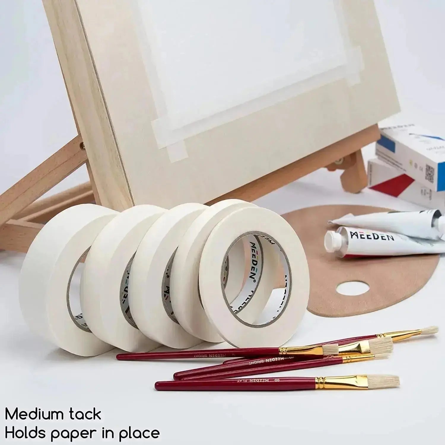 MEEDEN 10 Pack Artist Tape, Total 1804.5FT (550m) Acid -Free Art Tape - MEEDEN ARTTape