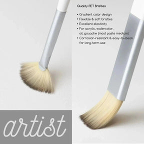 MEEDEN Acrylic Paint Brush Set of 15 Pcs - MEEDEN ARTBrushes