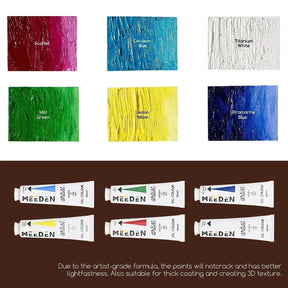 MEEDEN Artist Oil Painting Set, 7x100ml/3.38oz - MEEDEN ARTPainting Set