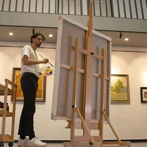 MEEDEN Classic Heavy Duty H-Frame Easel for Studio-Extra Large-DW01-M - MEEDEN ARTEasel