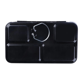 MEEDEN Empty Watercolor Tin Palette with 12 Pcs Half Pans MEEDEN