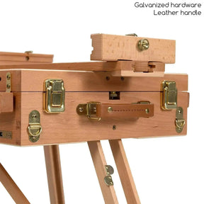 MEEDEN Foldable French Style Large Sketchbox Art Easel-HX-3 - MEEDEN ARTEasel