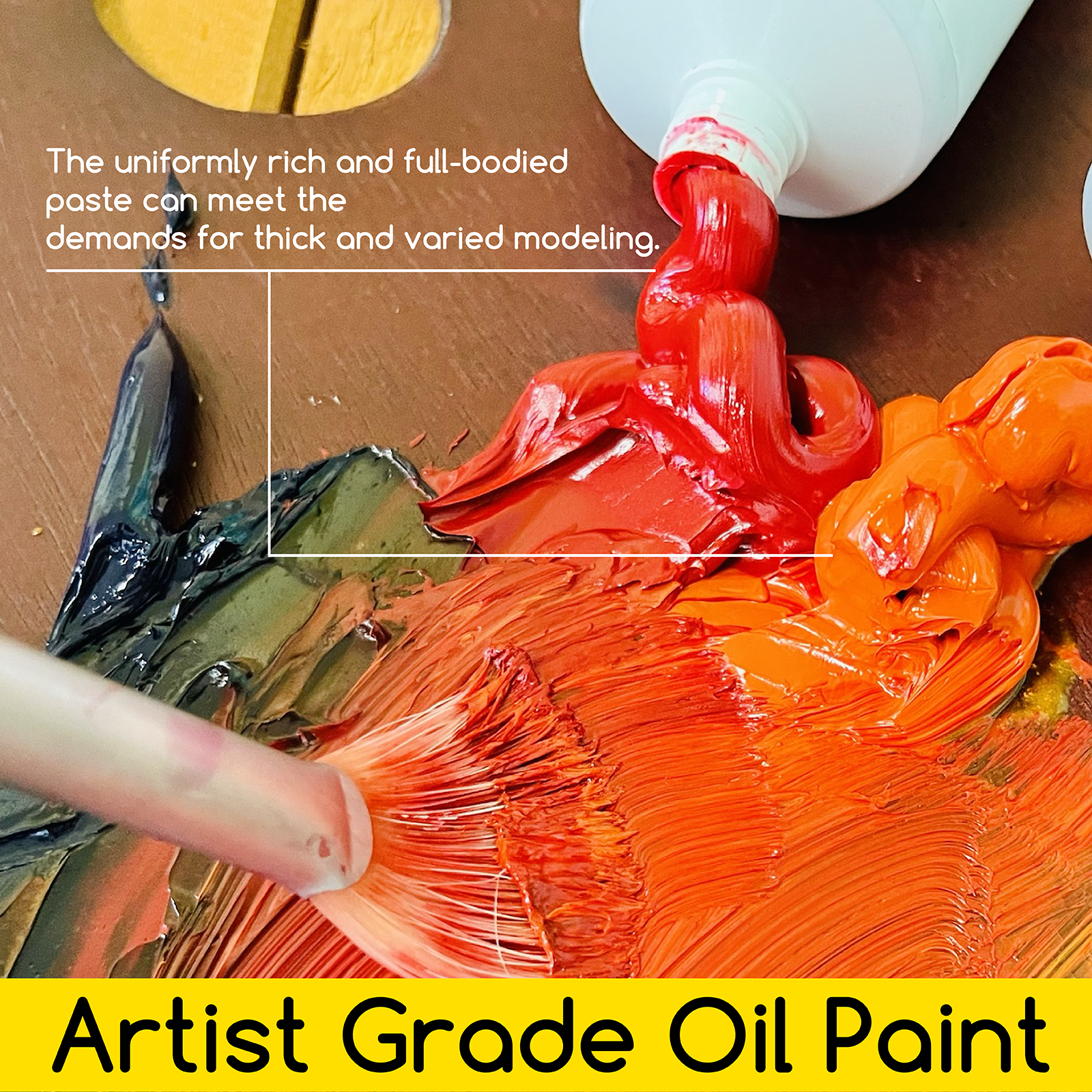 MEEDEN Artist Grade Oil Paint - 60ml/2oz, 24 Tubes