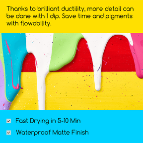 MEEDEN Soft Body Acrylic Paints Set, 37 Colors x 250ml/8.45oz