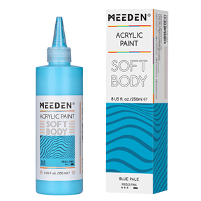 MEEDEN Soft Body Acrylic Paints Set, 37 Colors x 250ml/8.45oz