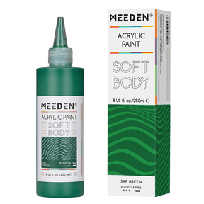 MEEDEN Soft Body Acrylic Paints Set, 37 Colors x 250ml/8.45oz