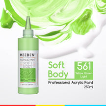 MEEDEN Soft Body Acrylic Paints Set, 37 Colors x 250ml/8.45oz
