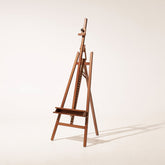 MEEDEN Large A-Frame Adjustable Artist Easel Stand-Walnut-W09B